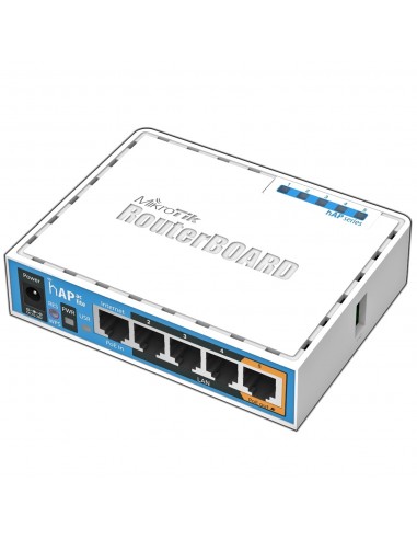 Mikrotik HAP ac lite 733 Мбит/с Бяла...